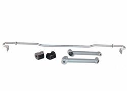 Sway Bars, Rear, Solid, Steel, Silver Powdercoated, 16.00mm Diameter, Subara, Kit