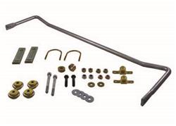 Sway Bar, Rear, Solid, Steel, Silver Powdercoated, 22.00mm Diameter, Scion, Toyota, Kit