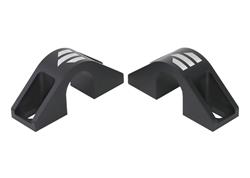 Sway Bar Mount Saddle, Aluminum, Black Anodized, Universal, Pair