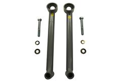 Chassis Brace, Rear Sway Bar Supports, Steel, Silver Powdercoated, Subaru, Pair