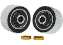 Control Arm Bushings, Double Offset, Black, Polyurethane, Front, Lower Inner, for Hyundai, Kit