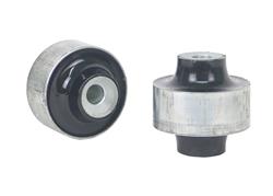 Control Arm Bushings and Bearings, Double Offset, Front, Lower, Inner Rearward, Polyurethane, Black, for Kia, Kit