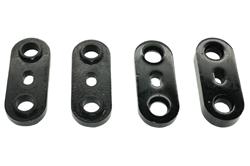 Crossmember Bushing, Positive Shift, Polyurethane, Black, Subaru, Transmission Crossmember, Set