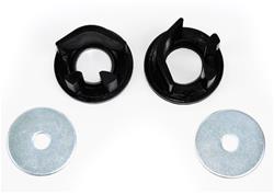 Differential Housing Mount Bushings, Polyurethane, Black, Rear Inserts, Subaru, Kit