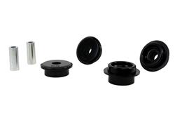 Differential Housing Mount Bushings, Black, Polyurethane, Rear, Mazda, Pair