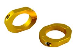 Sway Bar Clamps, Alloy Lateral Locks, 18.00mm Bar Diameter, Kit