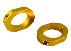 Sway Bar Clamps, Alloy Lateral Locks, 22.00mm Bar Diameter, Kit