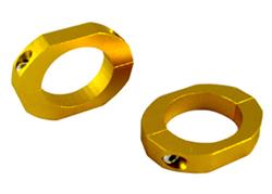 Sway Bar Clamps, Alloy Lateral Locks, 27.00mm Bar Diameter, Kit