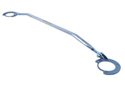 Strut Tower Brace, Front Upper, Aluminum, Polished, Nissan, Each