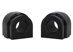 Sway Bar Mount Bushings, Front, Polyurethane, Black, 23.20mm Bar Diameter, Audi, Volkswagon, Pair