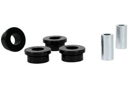 Control Arm Bushings, Black, Polyurethane, Rear, Lower, Outer Rear, for use on Honda®, Kit