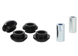 Control Arm Bushings, Black, Polyurethane, Rear, Lower Outer, Subaru, Kit