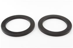 Coil Spring Pad, 8mm, Polyurethane, Black, Ford, Front Lower, Pair