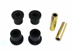 Bushings, Leaf Spring, Polyurethane, Black, Nissan, Kit