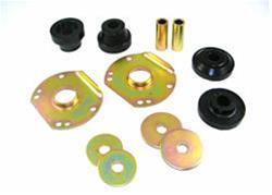 Bushings, Strut Rod, Polyurethane, Black, Pontiac, Kit