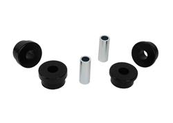 Differential Housing Mount Bushings, Polyurethane, Black, Rear, for Nissan, Kit