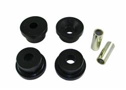 Crossmember Bushings, Rear, Polyurethane, Black, for Nissan, Kit