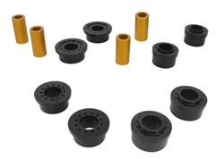 Crossmember Subframe Bushings, Rear, Polyurethane, Black, Cadillac, Kit