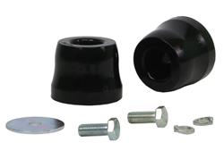 Suspension Bump Stop, Bushings, With Bolts, Polyurethane, Black, Toyota Tacoma, Kit