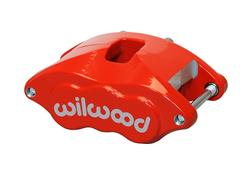 Brake Caliper, GM D52, Aluminum, Red Powdercoated, 2 in. 2-Piston, Front, Rear, Each