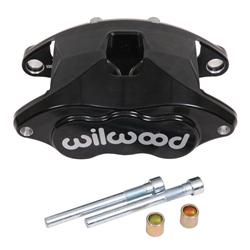 Brake Caliper, GM D52,  Aluminum, Black Powdercoated, 2 in. 2-Piston, Front, Rear, Each