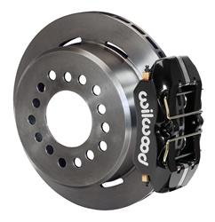 Disc Brakes, Rear, DynaPro, Low Profile Park Brake, 11 in. Solid Surface Rotors, 4-Piston Black Calipers