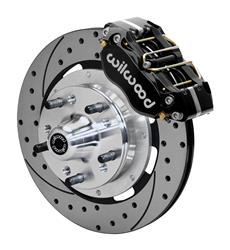 Disc Brake Kit, DynaPro Radial, Cross-Drilled/Slotted Surface, Vented, 11.75 in./298.50mm, 5-Lug, Four-Piston, Aluminum Caliper, GM, Front, Kit