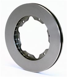 Brake Rotor, Ultralite HP, Straight Vane, Carbon Iron, Natural, Solid Surface, Universal, Each