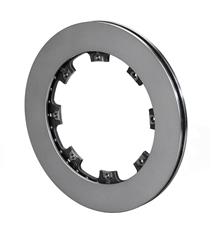 Brake Rotor, Ultralite Straight Vane, Carbon Iron, Silver Cadmium Plated, Universal, Each