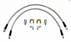 Brake Line, Braided Stainless Steel, 22.0 in. Length, Kit