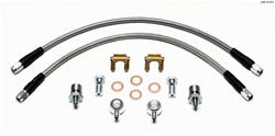 Brake Line, Flexline, Stainless Steel, 16 in. Length, Kit