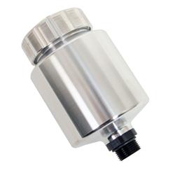 Master Cylinder Reservoir, Remote or Direct Mount, Aluminum, Natural, 4 oz. Volume, Each