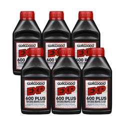 Brake Fluid, EXP 600 Plus, DOT 4, 16.9 Fluid Ounces, Set of 6