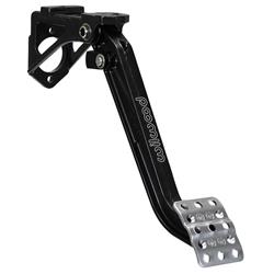 Pedal Assembly, Brake or Clutch Type, Firewall Mount, 7:1 Pedal Ratio, Aluminum, Black, Each