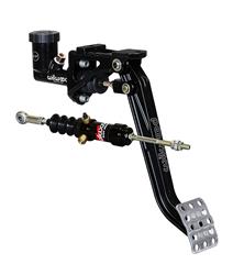 Pedal Assembly, Brake/Clutch, Firewall Mount, Aluminum, Black, 7:1 Ratio, Master Cylinder, Kit