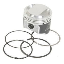 Piston and Ring Kit, Forged Aluminum, 69.000mm Bore, Suzuki, Kit