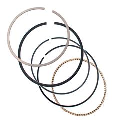 Piston Rings, Gas Nitrided, 4.037 in. Bore, 0.047 in., 0.047 in., 3.0mm Thickness, Single Piston, Set