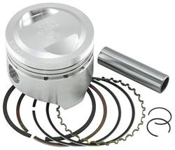 Piston and Ring Kit, Forged Aluminum, 80.000mm Bore, Honda®, Kit