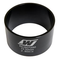 Piston Ring Compressor, Aluminum, Black Anodized, PTFE Coated, Tapered, 2.854 in./72.50mm Bore, Each