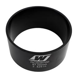 Piston Ring Compressor, Aluminum, Black Anodized, PTFE Coated, Tapered, 3.425 in./87.00mm Bore, Each