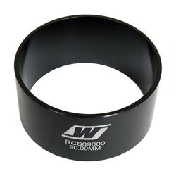 Piston Ring Compressor, Aluminum, Black Anodized, PTFE Coated, Tapered, 3.543 in./90.00mm Bore, Each