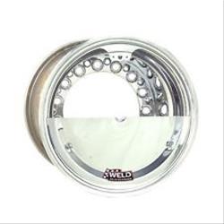 Wheel, Wide 5 XL, Non-Bead-Loc, Aluminum, Polished, 15 in. x 10 in., 5 x 10.25 in. Bolt Circle, 3.00 in. Backspace, Each