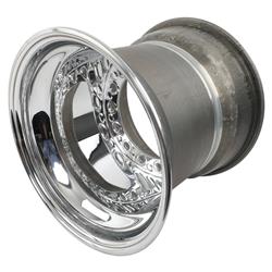 Wheel, Wide 5 XL, Non-Bead-Loc, Aluminum, Polished, 15 in. x 14 in., 5 x 10.25 in. Bolt Circle, 5.00 in. Backspace, Each