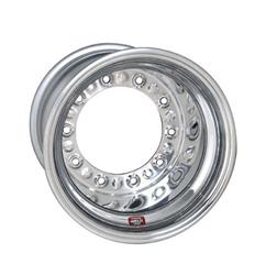 Wheel, Wide 5 HS, Polished, Aluminum, 15 in. x 12 in., 5 x 10.25 in. Bolt Circle, 4.00 in. Backspace, Each