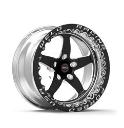 Wheels, RT-S S71 Forged Aluminum Black Mickey Thompson Beadlock, Matte Black, 15 in. x 10.33 in., 5 x 4.50 in. Bolt Circle, 6.50 in. Backspacing, Each