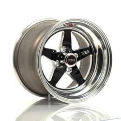 Wheel, RT-S S71, Aluminum, Black, 15 in. x 10.33 in., 4 x 4.25 in. Bolt Circle, 6.50 in. Backspace, Each