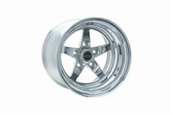 Weld Racing RT-S S70 forged aluminum polished wheels feature 3-piece forgings that are assembled by welding,...