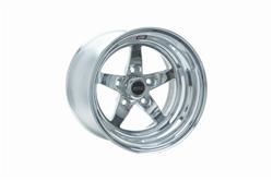 Wheel, RT-S S71, Aluminum, Polished, 17 in. x 12.0 in., 5 x 4.50 in. Bolt Circle, 6.700 in. Backspace, Each