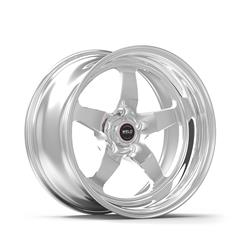 Wheel, S71, Aluminum, Polished, 17 in. x 9 in., 5 x 4.5 in. Bolt Circle, 4.90 in. Backspace, Each