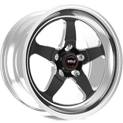 Wheels, RT-S S71 Forged Aluminum Black Anodized, 15 in. x 9.33 in., Matte Black, 5 x 114.3mm Bolt Circle, 5.50 in. Backspacing, Each